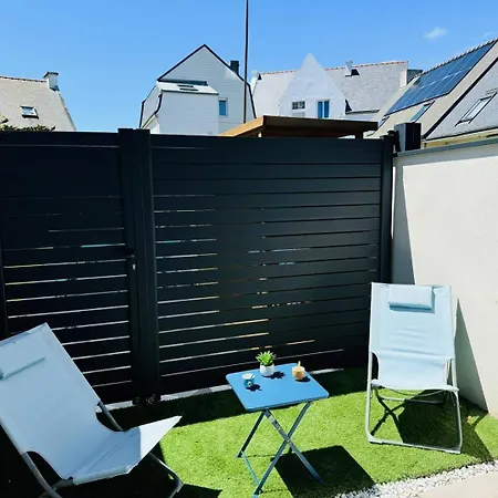 Teviec, 50m Plage, Parking, Wifi Апартаменты Сен-Пьер-Киберон